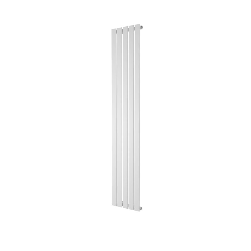 Peter Vertical Flat Double Panel Radiator, 1800mm H x 340mm W, White