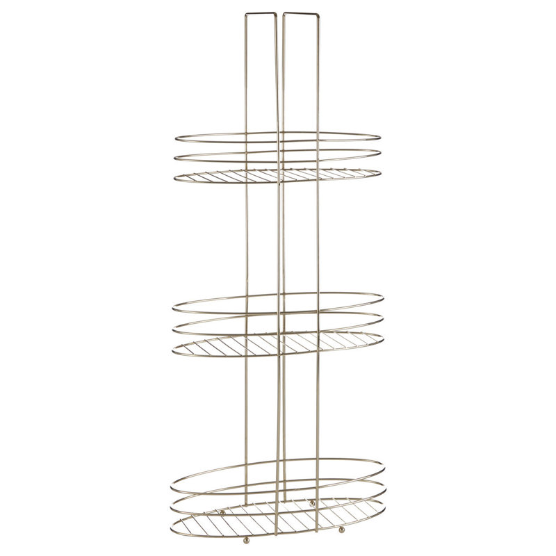 Newhall 34cm x 80cm Bathroom Caddy, Gold
