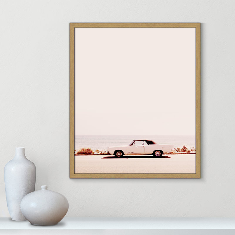 «California Coast» par Hope Bainbridge - reproduction de photo sur papier encadrée, H 25,5 po x l 21,5 po x P 0,75 po