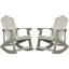 Chaise Adirondack berçante d'extérieur FCR2-69819419
