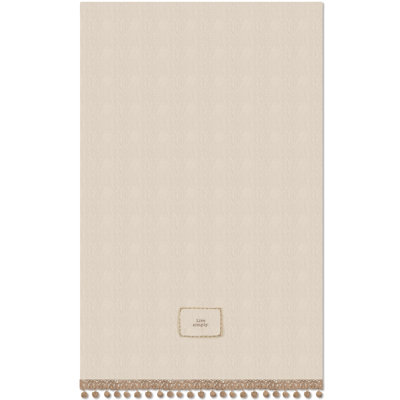 Torchon Pom Pom Live Simply