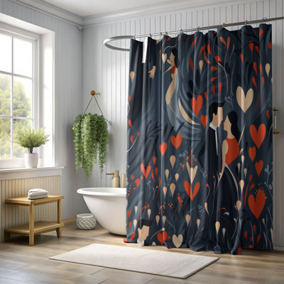 Warm Hug Art - Premium Shower Curtain