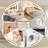 1 Pack Rope Baskets For Storage Basket, Cotton Rope Woven Basket With Handles. Blanket Basket For Storing Clothes, Toys, Books, Shelves Etc, 15''L X 10''W X 9.5''H-101341995