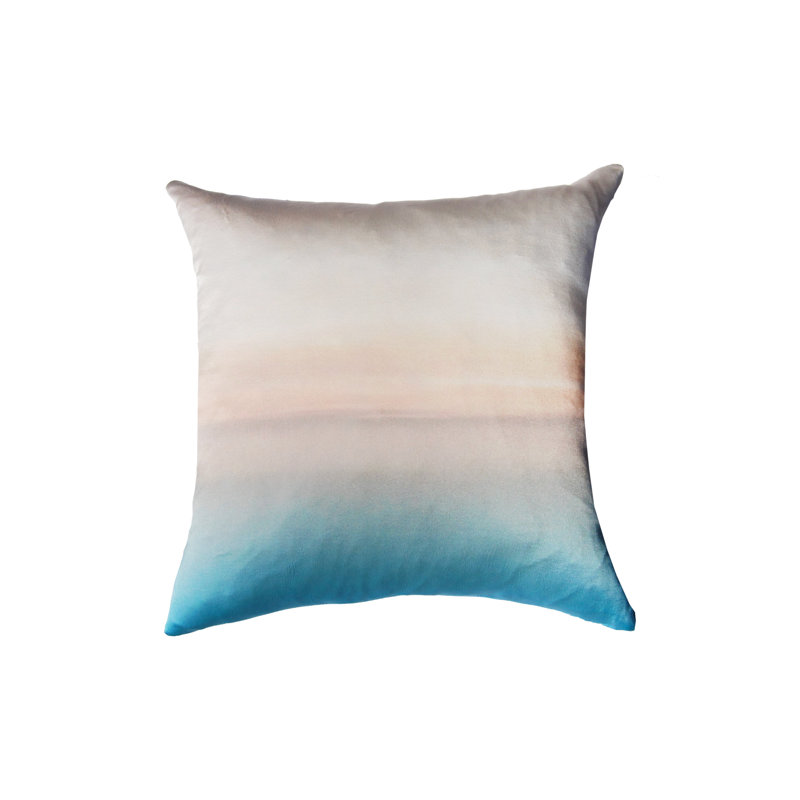 Cappuccino Silk Square Pillow Cover & Insert
