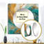 Golden Ocean Spiral Waves Peinture I-100982169