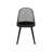 Black Polypropylene Outdoor Seating - Lily Chair With Stable Structure And Feature, 27.5 In. Package Depth, 21.68 Width Weather- In Support, 20.3 Height-2144533410