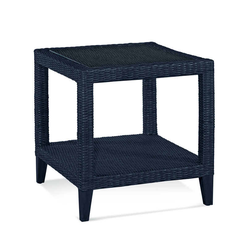Long Beach 24" Tall End Table, Navy