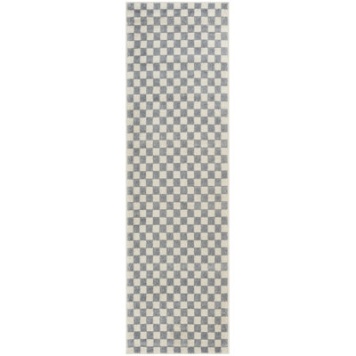 Tapis d'intérieur moderne ivoire Ebern Designs Delfina