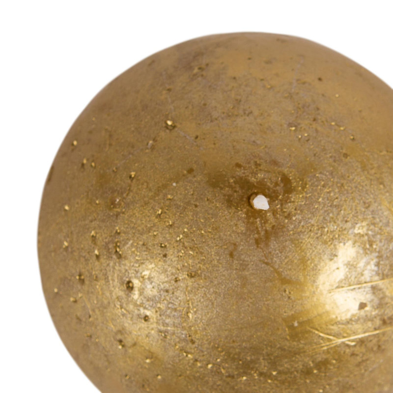 Unscented Novelty Candle, Gold