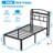 14 Inch Metal Bed Frame With Headboard And Charging Station No Box Spring Needed-107361070