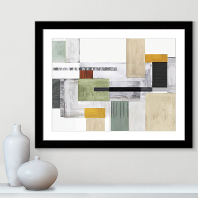 Playful Blocks Print by Tom Reeves