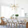 Freddrick 12 - Light Dimmable Sputnik Sphere Chandelier