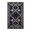 Tapis gris soyeux et moelleux-101425390