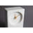Modern & Contemporary Mechanical Tabletop Clock in Marble/Gold