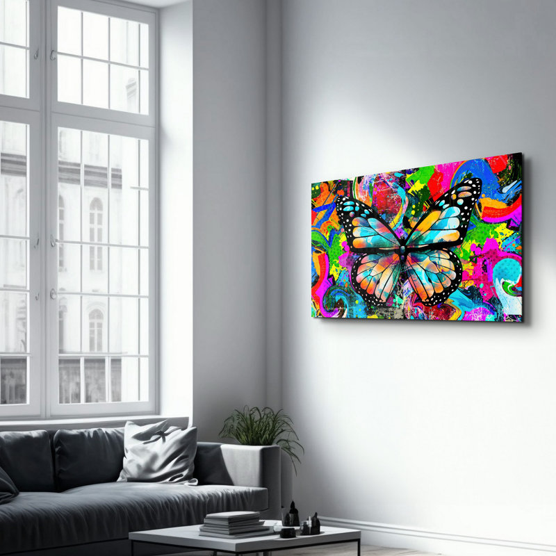 Lekeya Elegant Tempered Glass Wall Art Painting, 13.8 x 21.7 inches | 100% Tempered Glass, Thickness: 0.16 inches | UV Printed for Vibrant Colors | Perfect for Home Decor, Living Room, & Office Spaces
