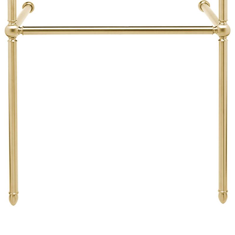 Oak Hill Console, Satin Brass