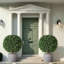 24 Inch Artificial Topiary Boxwood Ball Trees