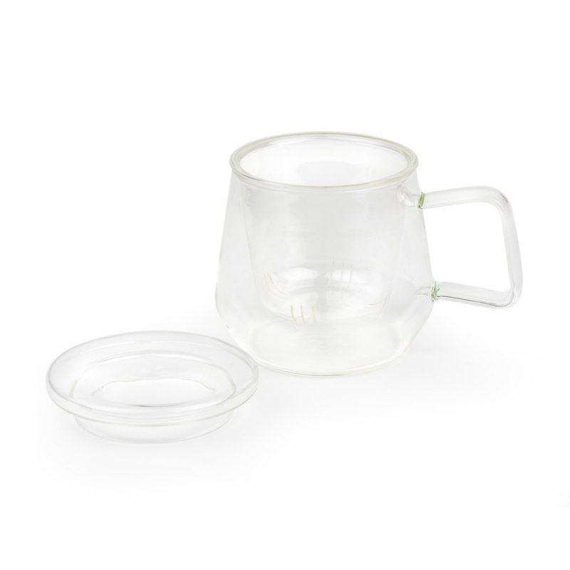 Glass Teacup, Clear