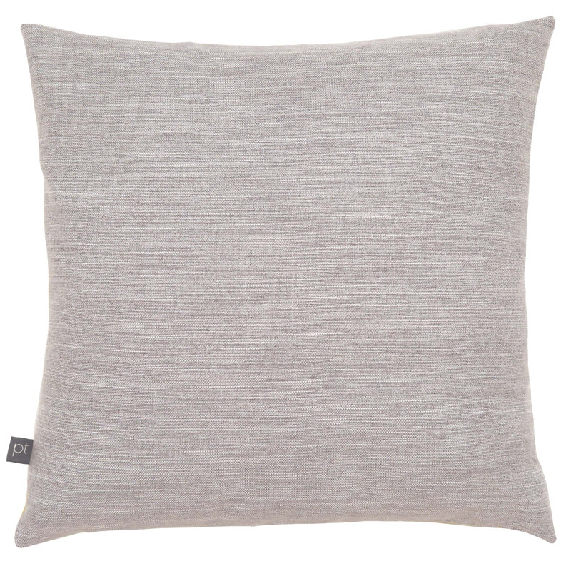 Floral Square Cushion, Feathers, Chartreuse