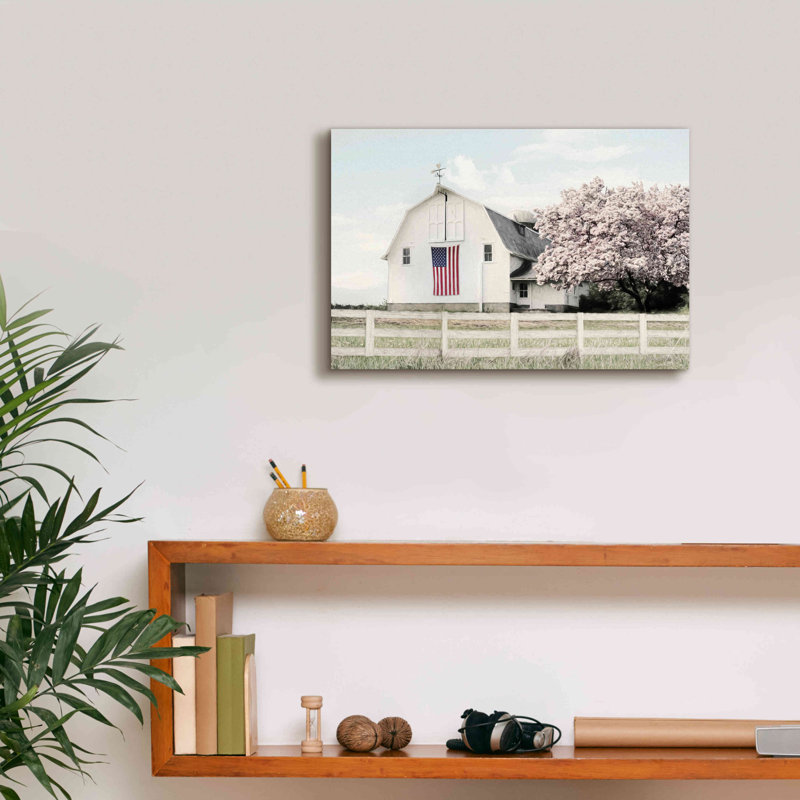 «Brownsville Patriot» par Lori Deiter, art mural sur toile, H 12 po x l 18 po x P 0,75 po