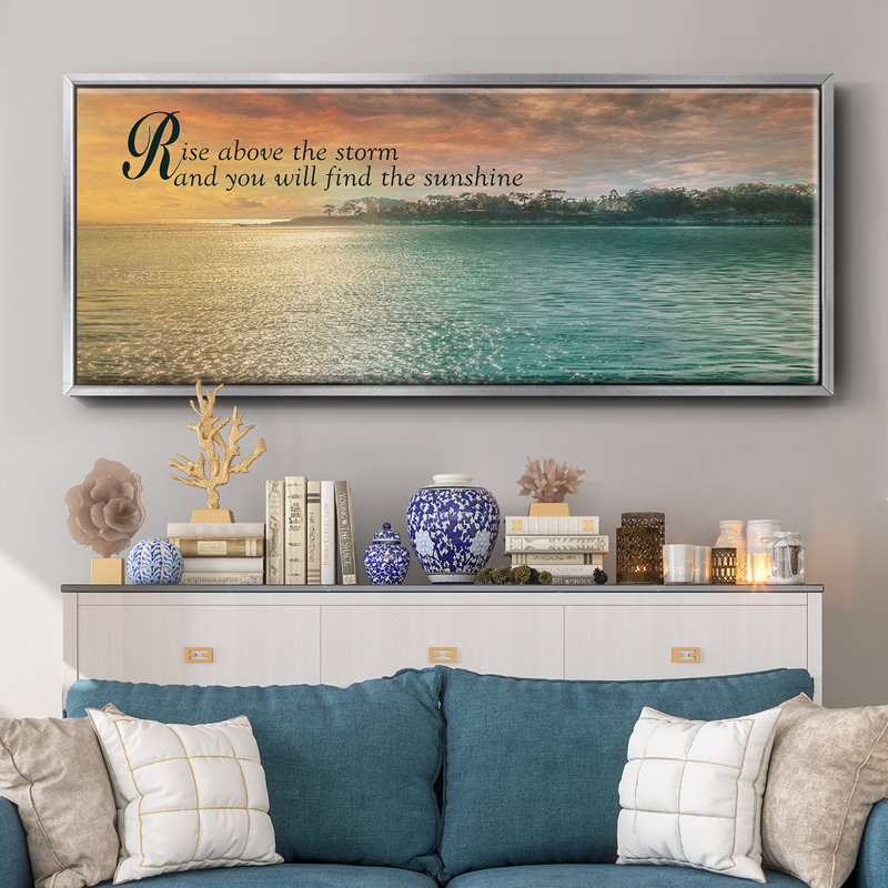 Rise Above- Framed Canvas