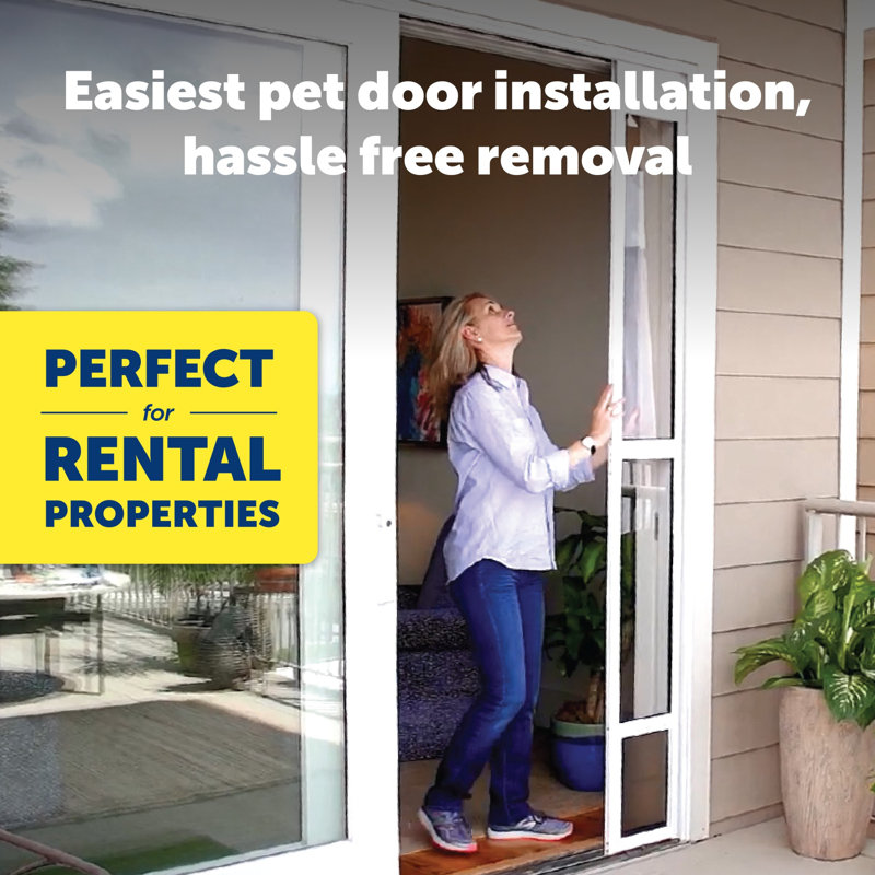 PetSafe Sliding Glass Pet Door, 2-Piece, Large, Large