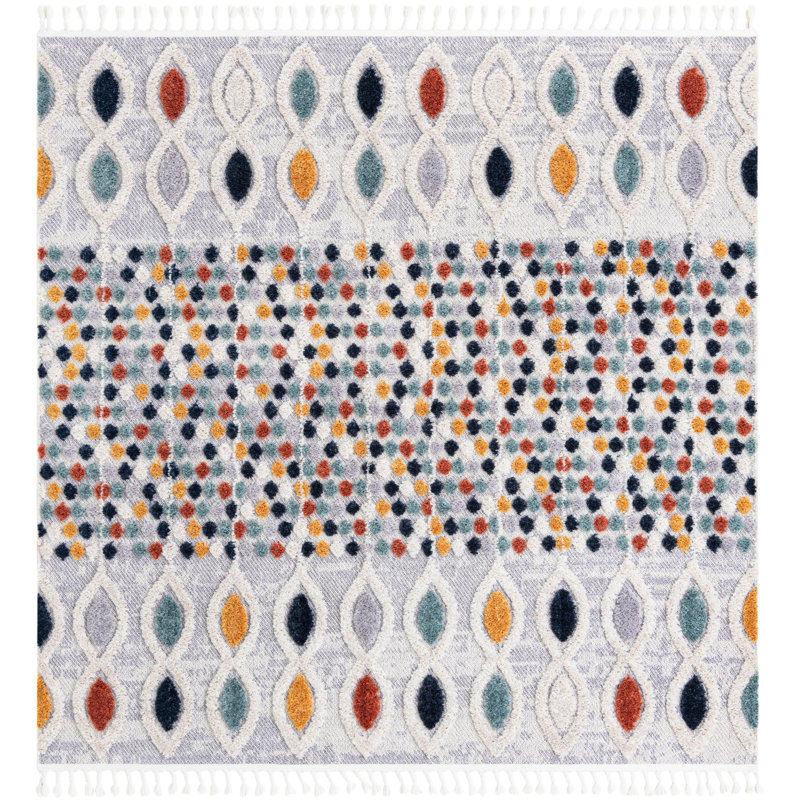 Shibani Abstract Indoor Rug, Square 7'10"