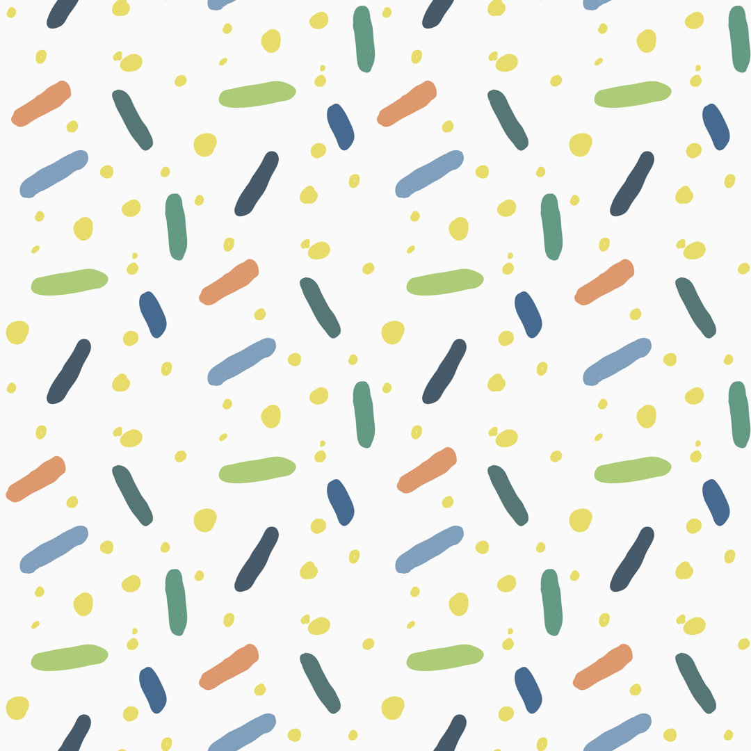 Vector Seamless Patterns - Wrapped Canvas Print