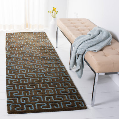 Candelo Hand Tufted Wool And Viscose Geometric Rug