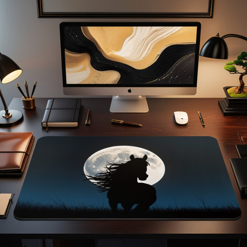 Polyester Desk Pad, 23.6x13.8