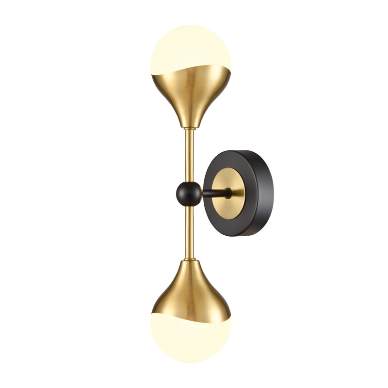 Allyx Wall Bracket, Black/Brass