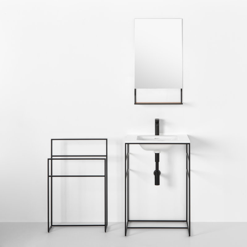 C2 24" Single Bathroom Vanity Set with Mirror
