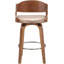Tabouret de bar pivotant Mid-Century