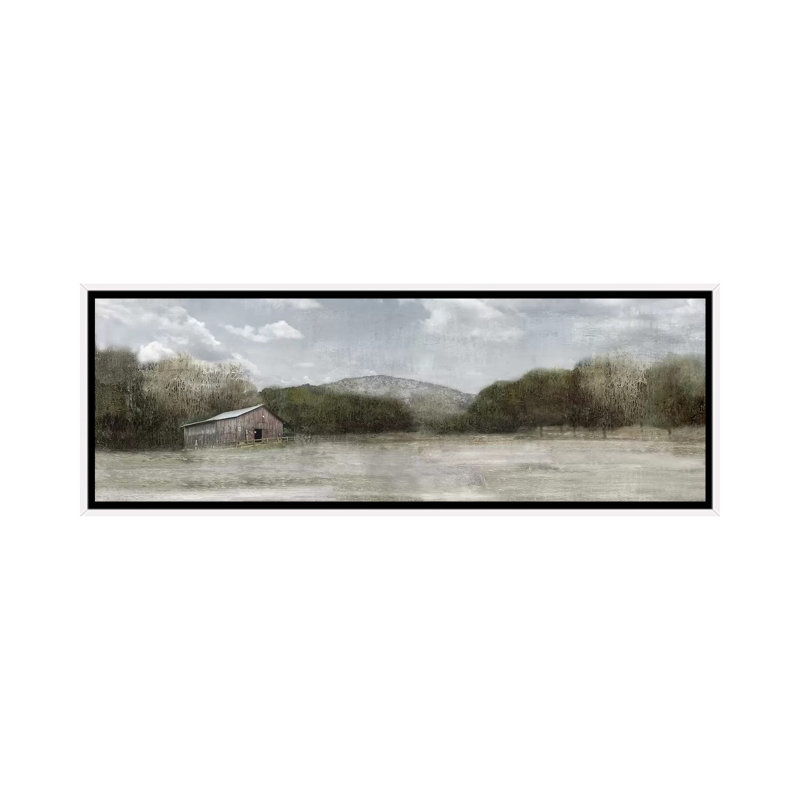 Reproduction d’art sur toile « Country satisfaction détail » par Nan-Panoramic, Toile blanche encadrée