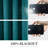 Desoto Velvet Room Darkening Curtain Pair-1114122010-1114122009