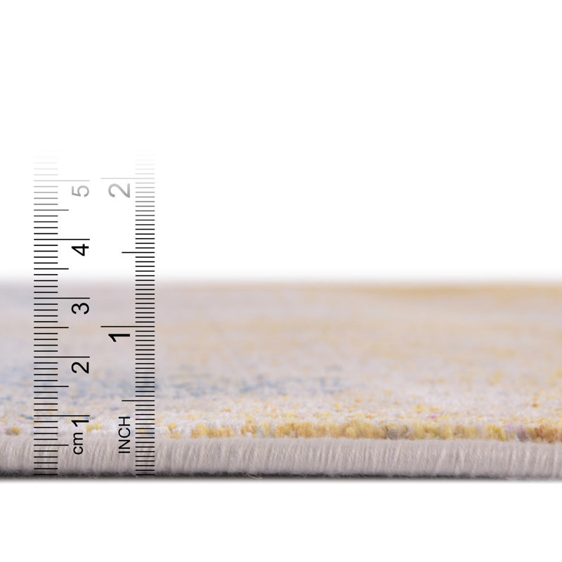 Laquin Abstract Indoor Rug, Runner 2'6" x 12'