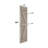 80''H Embossing Knotty Pine Wood Bi- Fold Barn Door With Hardware Kit-97865906-97865903