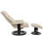 PU Swivel Recliner with Ottoman,Adjustable Reclining Chair with Solid Wood Base, for Office, Living-121166507