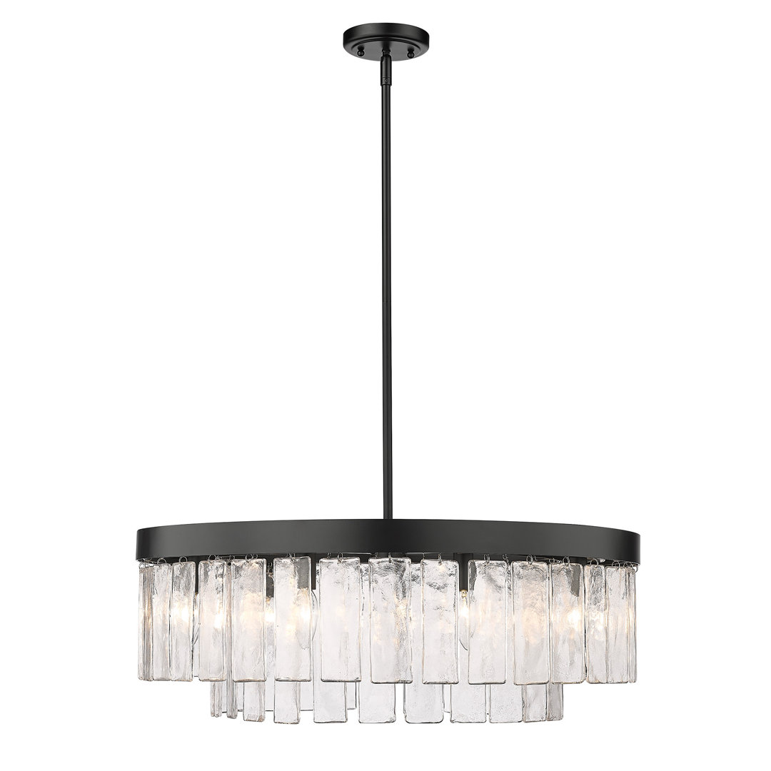 Rodrico 9 - Light Dimmable Drum Chandelier Mercer41 