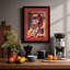 Tiger Geometric - Framed Print-1486720067-1486720069