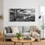 Art mural sur toile noir et blanc-133470404