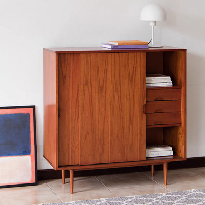 Retro Multi-Functional Large-Capacity Accent Cabinet