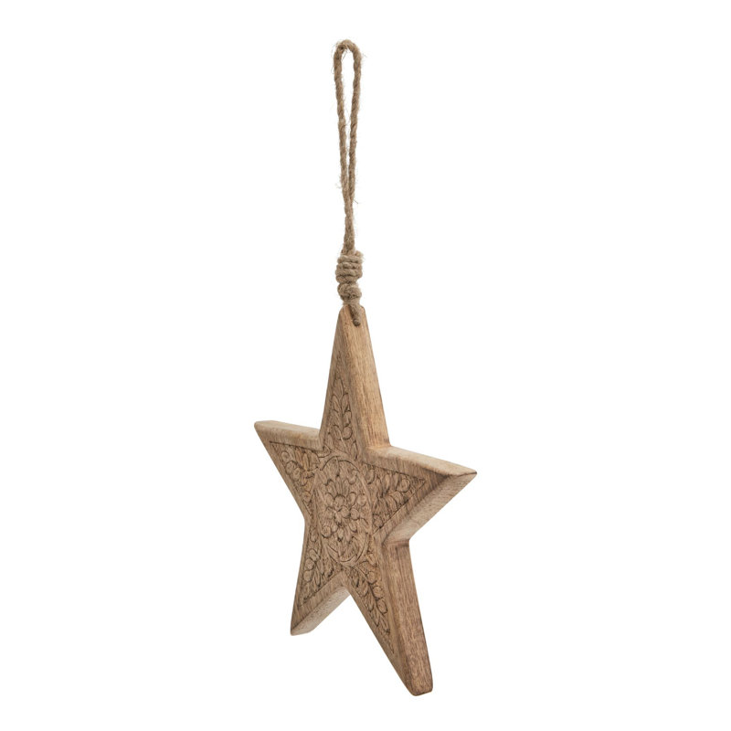 Aniyahlee 20cm Handmade Wood Novelty & Humour Ornament Accessory