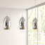 Electra 3 - Light Silver LED Kitchen Island Pendant