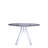 Sir Gio Round Glass Top Dining Table-27006688-27006681