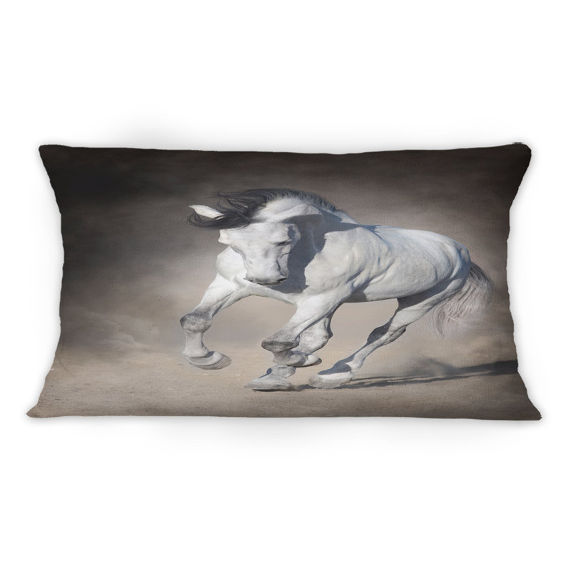 Coussin White Horse