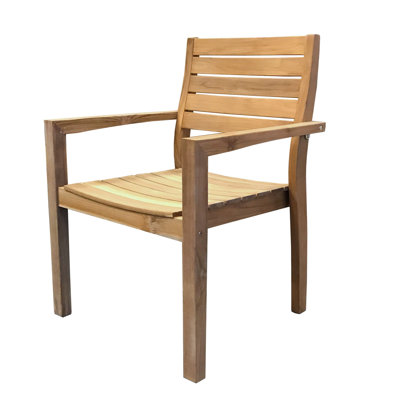 Gant Stackable Outdoor Patio Dining Armchair
