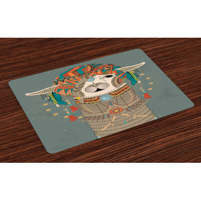 Jamie Liama Clothing Alpaca Placemat