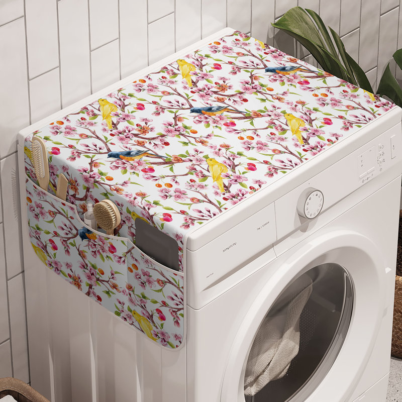 East Urban Home Spring Washing Machine Organizer Pack of 2 47" x 18.5"