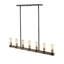 Luminaire suspendu linéaire à 7 lumières pour îlot de cuisine Charles-2006380102